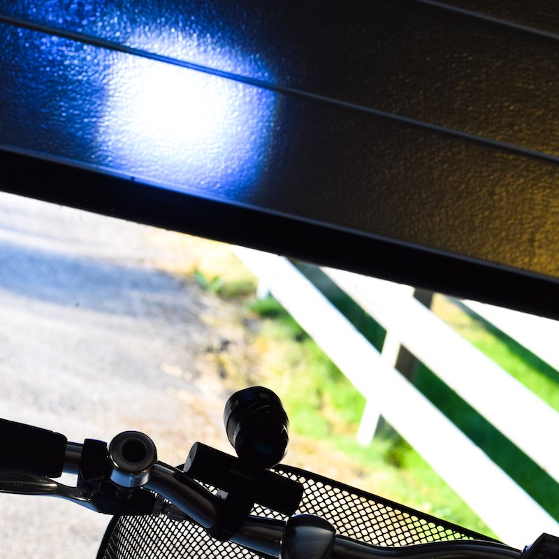 Tehokas LED-pyörävalo - 1000 lumenia