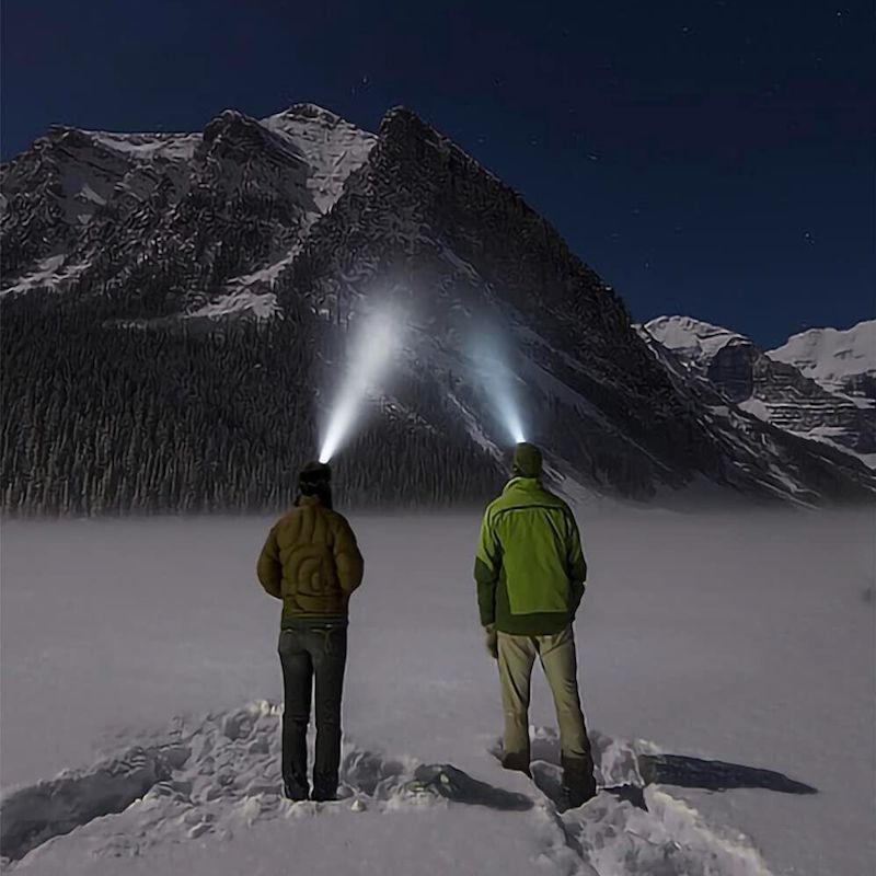 Ladattava ajovalaisin LEDillä