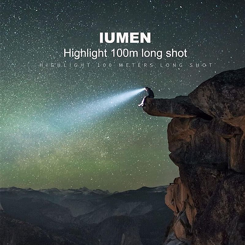 Ladattava ajovalaisin LEDillä