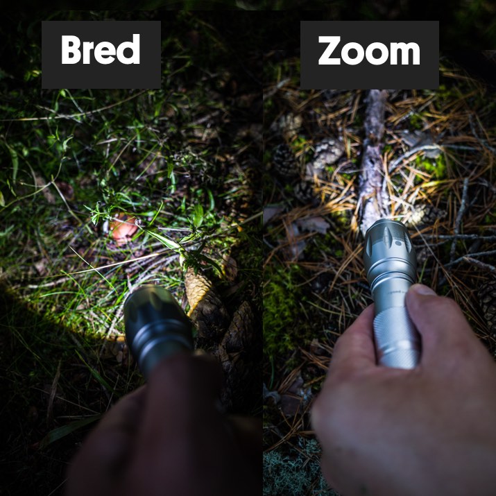 Voimakas taskulamppu