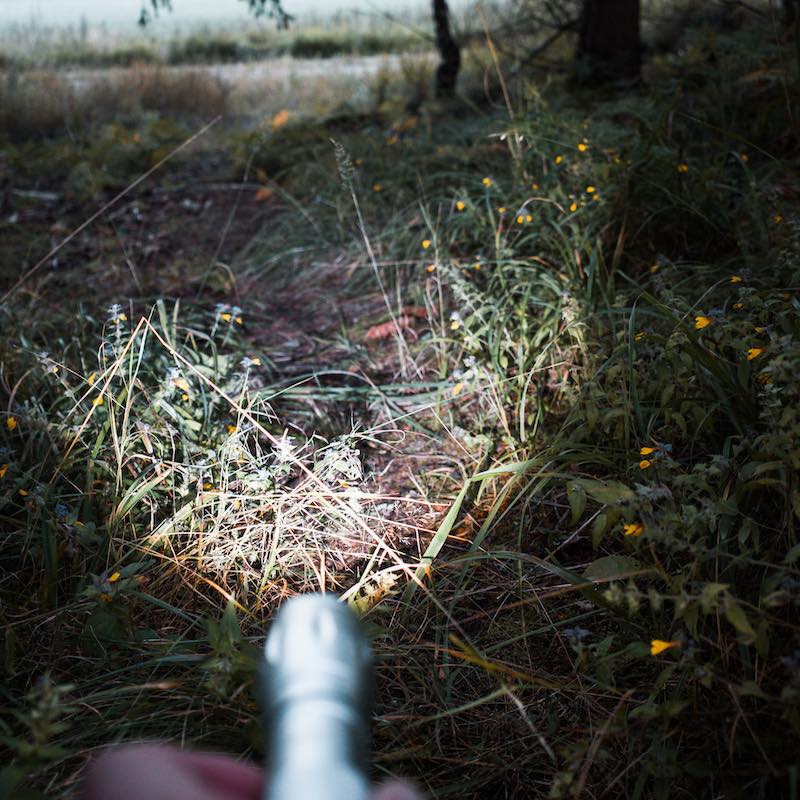 Voimakas taskulamppu